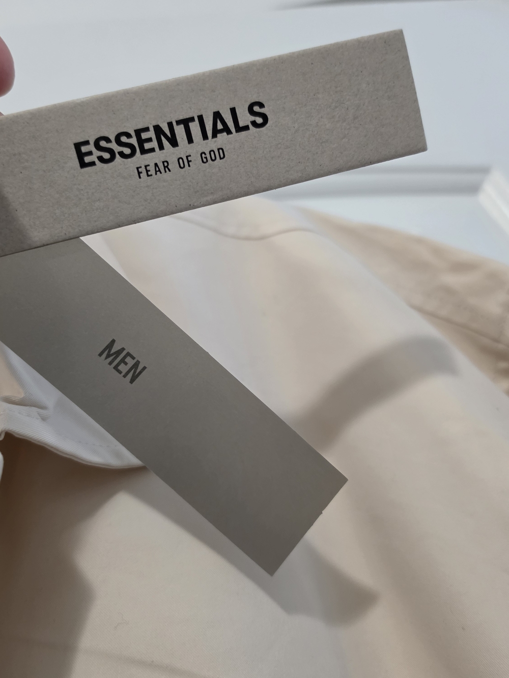 Fear Of God Essentials Long Coat / Buttoned Trench Coat - Picture 4 of 13